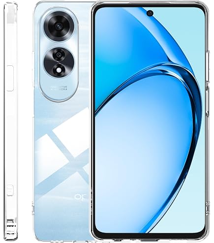 CUSTODIA per OPPO A60 4G Cover TPU CLEAR Pellicola VETRO Temperato 360