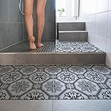 15 Pezzi 20x20 cm - PP00012 Decorazione Adesiva in PVC per Pavimenti su Materiale calpestabile - Stickers Design - Marsiglia