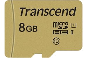 Transcend Ultra-Highspeed karta pamięci micro SDXC/SDHC 8 GB (do kamer sportowych/kamer na deskę rozdzielczą i dronów) UHS-I - TS8GUSD500S