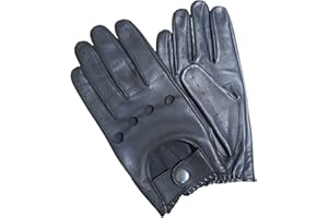 Oryx Sports Gants de conduite pour homme - Gants de conduite de voiture - Gants de conduite en cuir pour homme