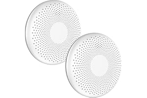 Aroha Safety Pro Detector de Humo y Monóxido de Carbono - Batería de 10 Años - Alarma Doméstica de Monóxido de Carbono, Alarma de Incendio - 2 Piezas