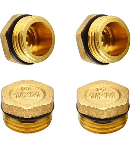 NIPPLES IN OTTONE DRITTO FILETTATO – Acquapool - Foto 4