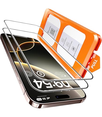 Iphone 16 Screen Protector FLOLAB NanoArmour ONETIME MAX For