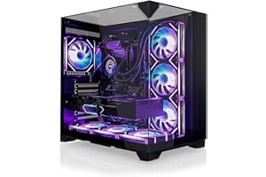 ‎SYSTEMTREFF SYSTEMTREFF High-End Gaming PC Intel Core i9-14900KF 24x6GHz | Nvidia RTX 5070 12GB DX12 | 2TB M.2 NVMe | 64GB DDR5 RAM | Windows 11 | Desktop Computer Rechner für Gamer, Zocker & Streamer