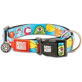 Max & Molly Urban Pets Original Serisi Akıllı K&uuml;nyeli K&ouml;pek Boyun Tasması (L, Canavarlar)