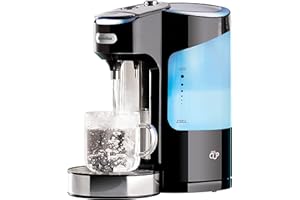 Breville HotCup Hot Water Dispenser | 2.0L with 3kW Fast Boil & Variable Dispense | Energy-efficient use | Gloss Black [VKJ318]