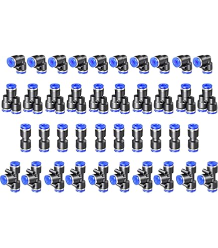 pezzi valvola di ritegno pneumatica unidirezionale dritta da 4 mm, per