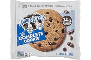 Lenny & Larry's Chocolate Chip The Complete Cookie, 113g, Pack of 12