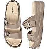 HEALTH FIT SUPER SOFT Comfortable with Adjustable Strap Flip-Flops Women's & Girl's Cushioned |Waterproof Anti Skid & Lightweight OUT Door & IN Door Slipper INDIGO2: 