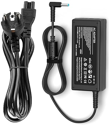 PFMY Chargeur Pour Ordinateur Portable HP Pavilion X360 13 14 15 17 Spectre X360 13 15 Stream 11 13 14 Elitebook 745 755 G3 G4 820 840 850 G8 19,5 V