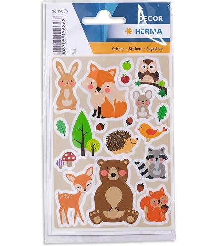Folia Charming Allyear VI 56 Stickers En Différents Motifs