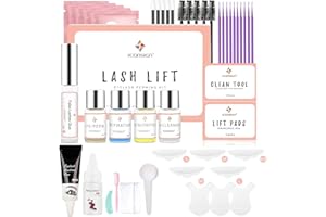 Rehaussement de Cils, Aikvigss Kit de Permanente de Cils plus Complet Emballé Amélioré, Levage de Cils et Permanente