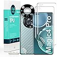 IBYWIND Pellicola protettiva per Honor Magic4 Pro 5G 6,81" con 2 pellicole in TPU flessibile,1 pellicola per obiettivo per fo