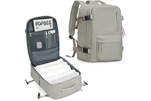 SZLX Zaino Ryanair 40x20x25 Bagaglio a Mano 45x36x20 Easyjet Zaino da Viaggio Donna Cabina Aereo Borsa da Viaggio Laptop Zaino da Lavoro Uomo Impermeabile Zaino per Università porta PC Travel Backpack