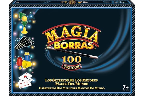 Educa Borras - Magie Borras. Version espagnole Jeu de Magie 100 Tours Classiques. +7 Ans. (24048)