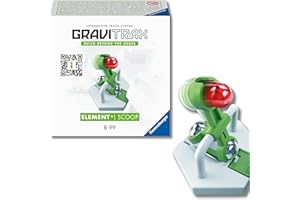 Ravensburger - Gravitrax Espansione Scoop | Pista Biglie Con 42 Pezzi | Rompicapo Bambini Con Le Biglie | Giochi Bambino 8 Anni Maschio | Giochi Per Bambini Compatibili Con Tutti I Gravitrax