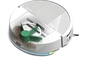 iRobot Roomba 205 DustCompactor Combo robot, compacta suciedad en interior, autonomía 60 días sin vaciar el robot, sin bolsa, succión potente, 7000Pa, navegación LiDAR, limpieza multisuperficie, App_B