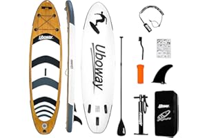 Signstek Stand Up Paddling Board Inflatable SUP Board Set Inflatable Paddle Surfboard Stable Lightweight Complete Accessories