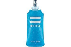 FITLY Soft Flask pour Sac d'Hydratation - Idéal pour Le Running, vélo, randonnée - Gourde Souple