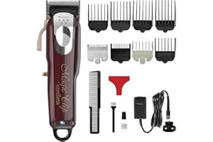 Wahl 5 Star Cordless Magic Clip, Professional Hair Clippers, Pro Haircutting Kit, Clippers for Blunt Cuts, Adjustable Taper Lever, Crunch Blade, Cordless, Lightweight, Barbers Supplies