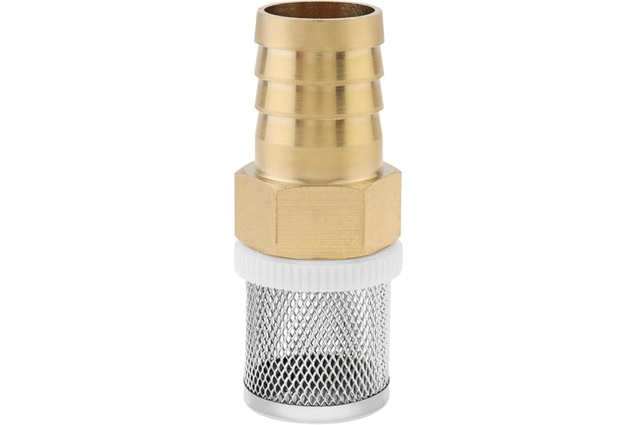 25mm Inline Mesh Screen, PNXKTXO Stainless Steel Filter Copper Tube Joint Pipeline Garden Hose Strainer for Pool, Aquarium Irrigation Sprayer Pump Filtering (Diameter 25mm)