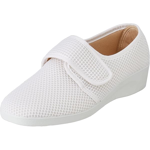 Zapatos DeValverde 1160 Para Mujer – Anchos, Transpirables, Con Cuña De 2,8 Cm Y Cierre De Cinta Adhesiva