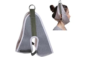 ‎ANGGREK ANGGREK Nacken-Traktionsgurt, Halswirbelsäulen-Traktionsgurt, Verstellbarer, Flexibler Nacken-Traktionsgurt, Nacken-Traktionsgurt, Zubehör für Nacken-Traktionsgeräte