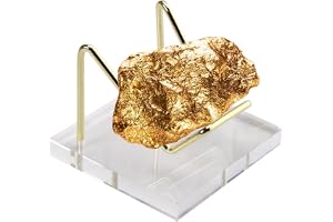Rock Display, Geode Display Stand Hjärtformat basstöd Klar akryl robust bas | Litet displayställ för koraller, målade stenar, kristaller, geoder, mineraler, agater, fossiler, snäckskal, smycken, s