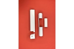 FTF - FENSTERTECHNIK Aubi Siegenia Kappenset Abdeckkappen weiß links/Rechts LK005 LK006 EK001 EK211 (5er Set DIN links)