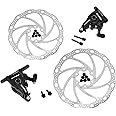 TEKTRO MD-C550 Road Flat Mount Mechancial Disc Brake Set 160mm Rotors, Front and Rear, MH1849