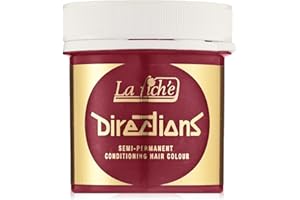 La Riché Directions Riche Unisex Semi Permanent Haarfarbe, poppy rot, 88 milliliter
