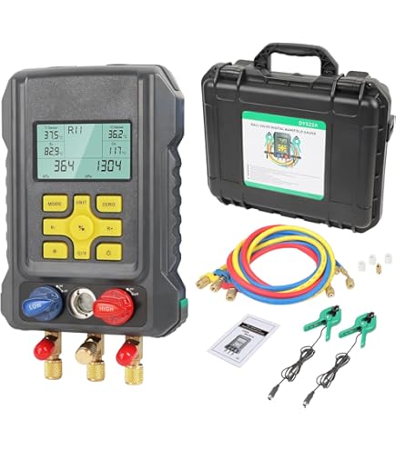 Freddox Manometerset CLIM PJFD2175A R407C/R410A/R32/R134A | 5507000403