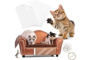 YY-JUNYING Katzen Kratzschutz Folien (10er Set) - Extrem starker Halt - für Katzenfür Möbel Couch Tür Wand Kratzabwehr