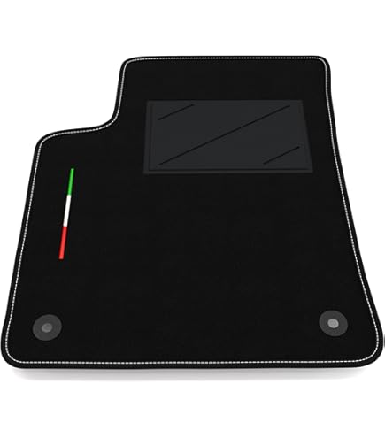 Tappetino Auto Antiscivolo Per CITROËN C3 (2009-2016) - Lato Guida Con Bordino Nero - Foto 3