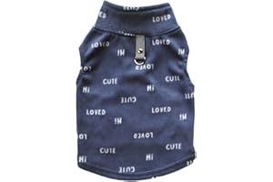 PetPhindU Navidad Sudadera Traje Patrón para Perros Pequeños Medianos, Capa Nuevos Trajes De Navidad del Año para Traje De Paño Grueso y Suave Caliente del Jersey Perro Mascota