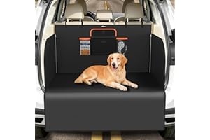 ‎UPAWPIA UPAWPIA Kofferraumschutz Hund Seitenschutz Ladekantenschutz Kofferraum Schutzmatte Hund wasserdicht Kratzfest Universale Hundedecke Auto Kofferraum Schutzmatte für SUV LKW 185 * 115 * 48cm