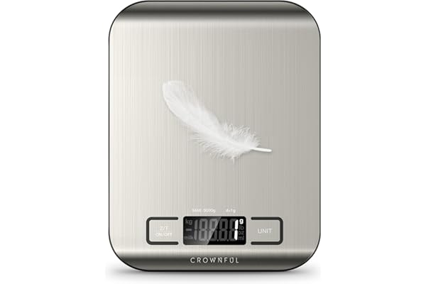 CROWNFUL Bilancia da Cucina Digitale