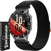 Rongep [Fabric Loop] Huawei ile Uyumlu 22mm Kordon GT7/GT7 Pro/GT6/6 Pro/Runner 2/GT5/5 Pro/GT4/GT3 46mm i&ccedil;in Konforlu Tasarı