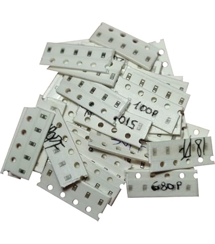 Condensatori SMD 1206 Kit MLCC - 90 Valori, Confezione Da 10 Pezzi Ciascuno, Ceramici, Per Montaggio Superficiale Kit Condensatori Valori Multipli - Foto 9