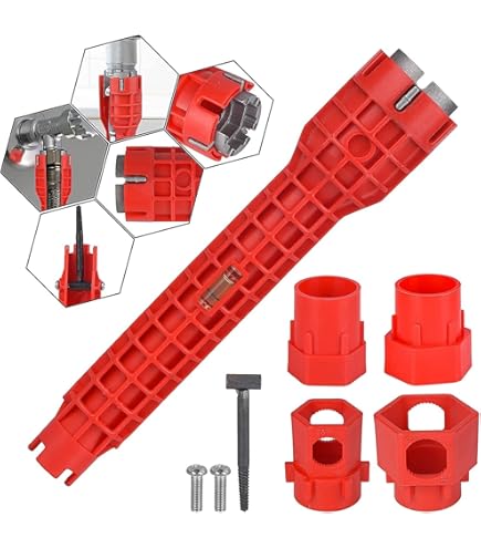 3-tlg Hebelstabschlüssel Adapter Set - 1/2 Zoll, 3/8 Zoll, 1/4 Zoll Für Enge Autoreparaturen