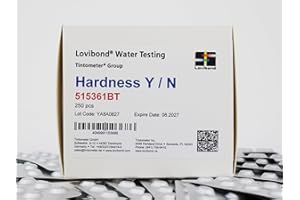 Lovibond - Hardness Yes/No Tablets | Quick Water Hardness Testing | 250 Pack | Compatible with Comparator Testing | Includes Keywords like DPD3 & Alkalinity Tablets, Resin
