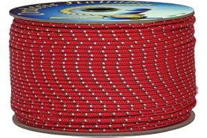 Corderie Italiane 006038504 Cordino Colorato Hobby Fantasy, Rosso, 3 mm, 40 mt