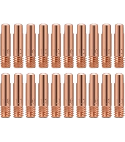 Punte Contatto Saldatura MIG/MAG - 50 Pezzi 0,9mm Per Torcia MB15 - Foto 3