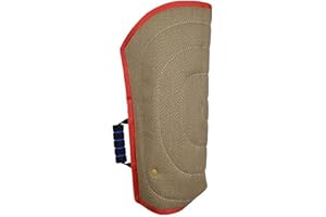 Morezi Dog Bite Sleeve Training Protection, Heavy Duty Jute Durable, Fit Pit Bull German Shepherd Mastiff, Puppy Small Dogs Training Biting Tugging Toy - Red
