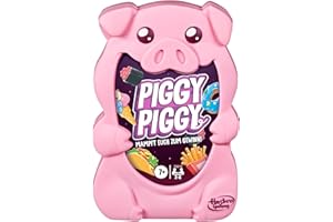 Hasbro Gaming Piggy Piggy Gra karciana dla rodzin – wersja niemiecka