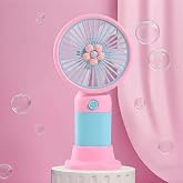 Coverzone El Tipi Mini Fan, 250mAh Batarya, USB Şarj Edilebilir, Doğal R&uuml;zgar &Ouml;zelliği, Taşınabilir ve Kompakt Tasarım, Seyah