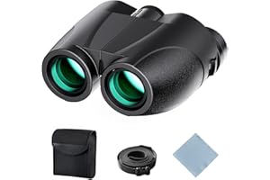 DIGITGARDEN Binocolo per Adulti e Bambini, Binocolo compatto 20x25 Leggero e Pieghevole, Visione Nitida per Birdwatching, Concerti, Teatro, Caccia, Sport e Viaggi