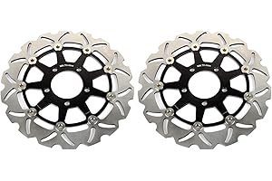 TARAZON 290mm 2 Disco Dischi Freno Anteriore per Suzuki GSF 650 S Bandit 04-07 SV 650 S 03-15 GSX 600 750 F 04-06