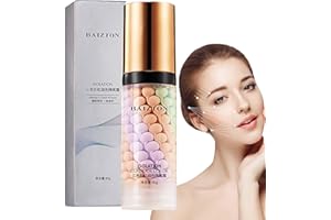 ACUNNY Primer Corrector Foundation Crema Aislante Tres Colores Primer Maquillaje Natural Base de Poros, Corrección de Tono de Piel Suero Facial Base de Maquillaje Facial One Step