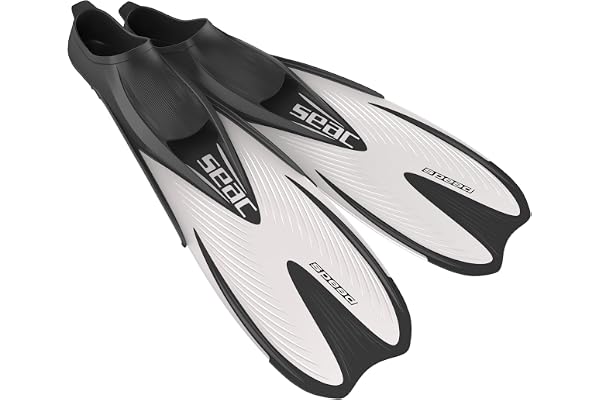 SEAC Speed, Palmes de Snorkeling pour Femme, Homme et Enfant à Chausson fermé